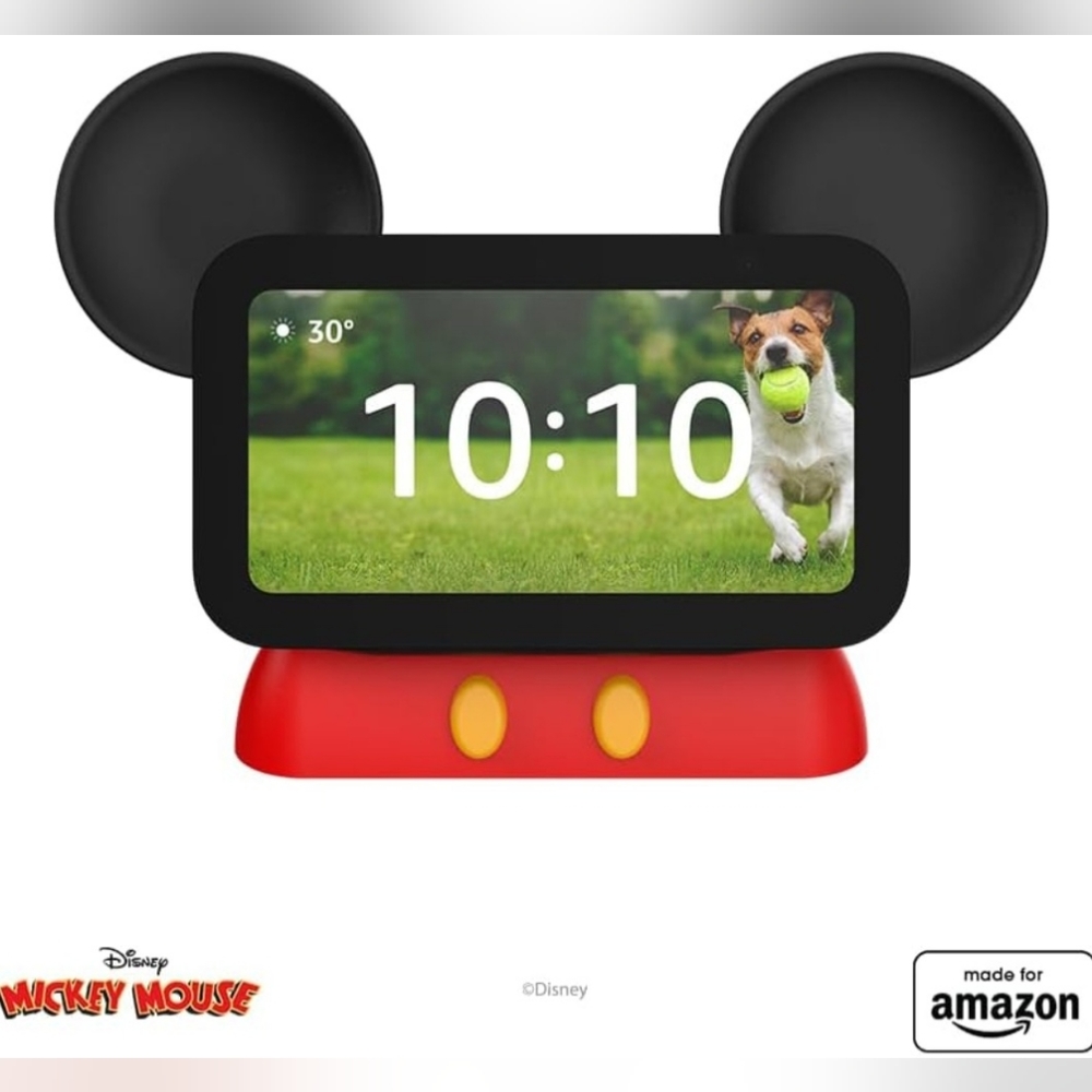 All-New Made for Amazon, Disney Mickey Mouse-inspired Stand for Amazon Echo Show